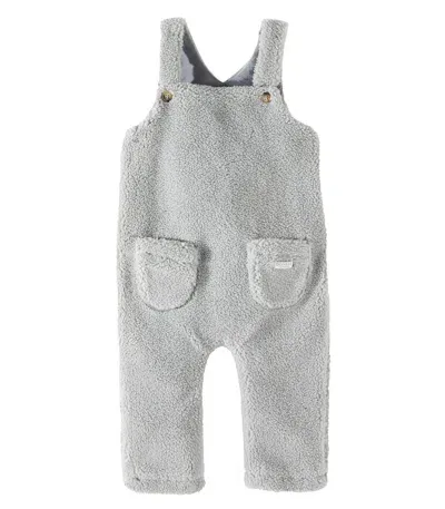 Donsje Baby Malur Fleece Overalls In Grey