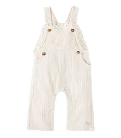 Donsje Baby Shoue Overalls In Beige