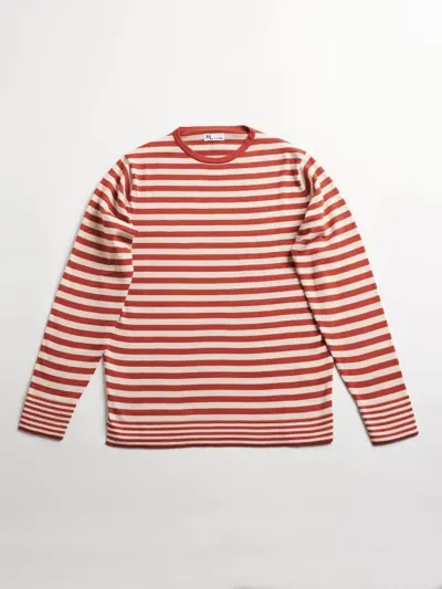 Doppiaa Aalfeo Striped T-shirt In Red