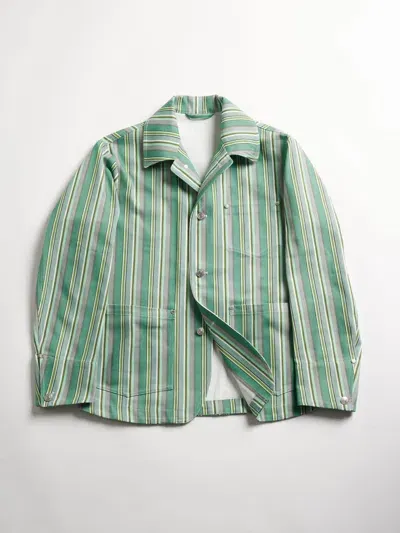 Doppiaa Aassalonne Striped Work Jacket