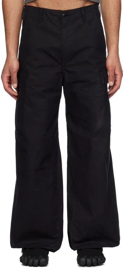 Doublet Black Robot Legs Cargo Pants