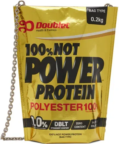 Doublet Power Protein Crossbody Bag In Yellow