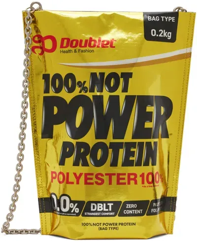 Doublet ゴールド Not Protein バッグ In Gold