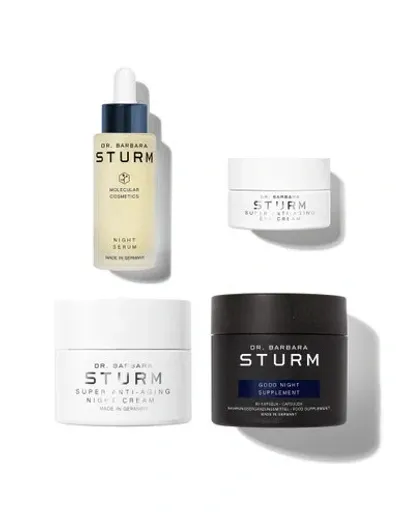 Dr Barbara Sturm Super Anti-aging Night Time Set In White