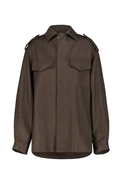 Dr. Hope Shirt Jacket Clothing In Brown