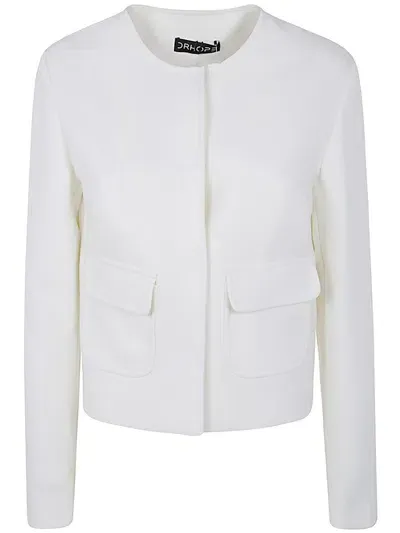 Dr. Hope Short Jacket Clothing In White