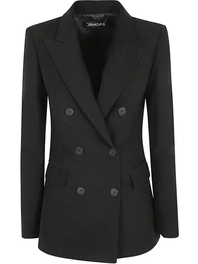 Dr. Hope Smocking Jacket Clothing In Black