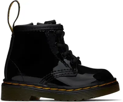 Dr. Martens' Baby Black 1460 Patent Leather Boots