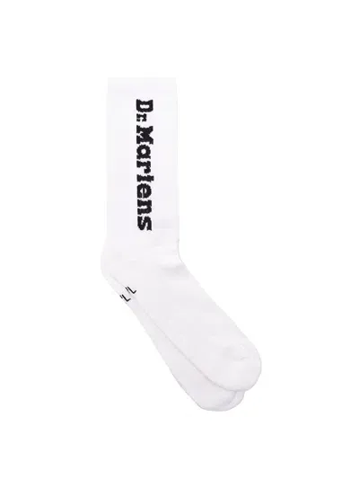 Dr. Martens' `vertical` Socks In White