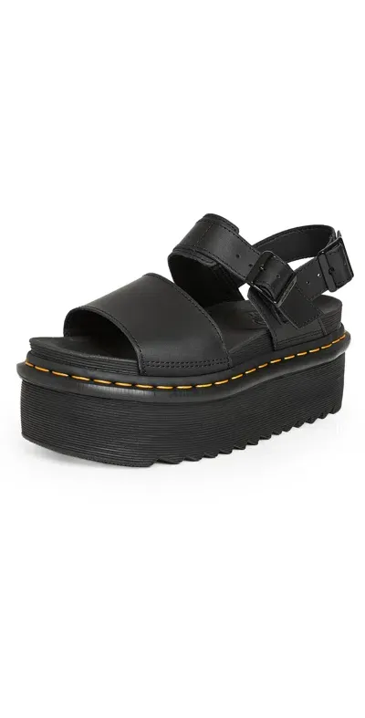 Dr. Martens' Voss Quad Sandals Black Hydro