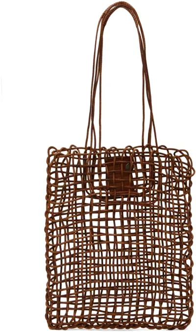 Dragon Diffusion Brown Ns Kanpur Tote In Tan