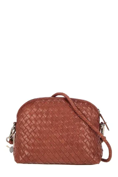 Dragon Diffusion Chunky Fellini Pochette Crossbody Bag In Buff