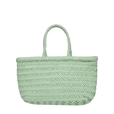 Dragon Diffusion Flat Gora Mini Tote Bag In Green