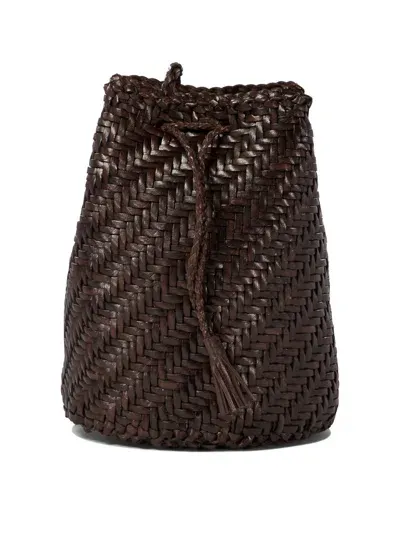 Dragon Diffusion "pompom Double Jump" Bucket Bag