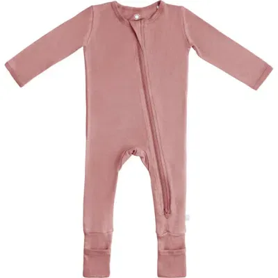 Dreamland Baby Kids'  Baby Pajamas With Dream Cuffs In Dusty Rose