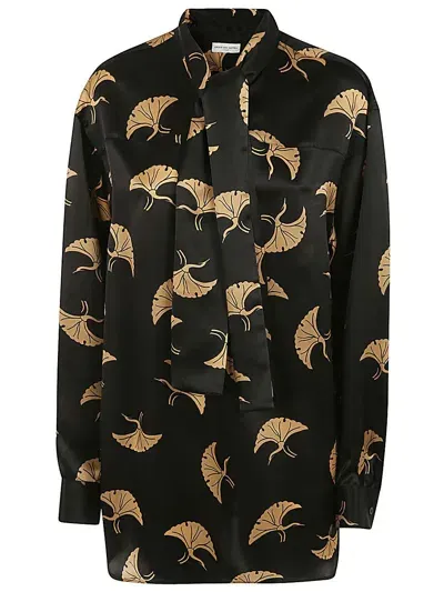 Dries Van Noten 00970 Calmo Shirt In Negro