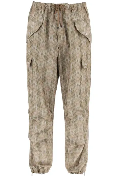 Dries Van Noten Cargo Pants By Pentin In Cream