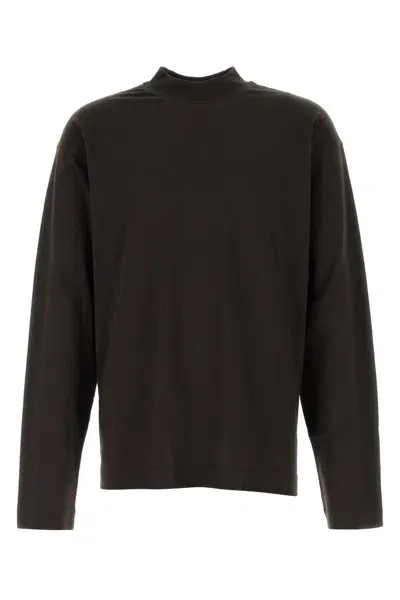 Dries Van Noten Chocolate Cotton Oversize Heger T-shirt In Brown