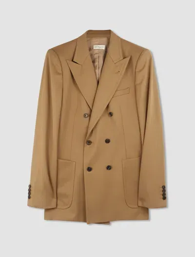 Dries Van Noten Giacca Brycey In Tan