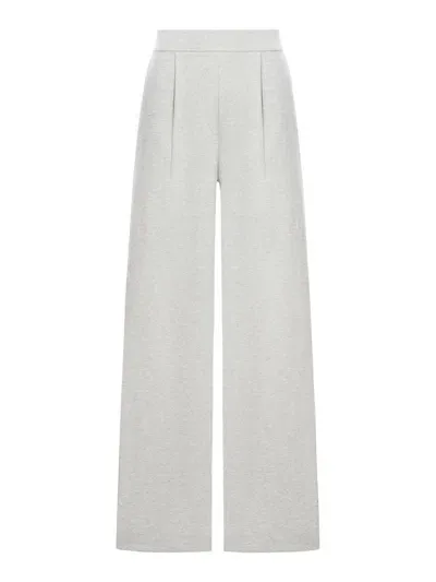 Dries Van Noten Pleat Detailed Wide In Grey