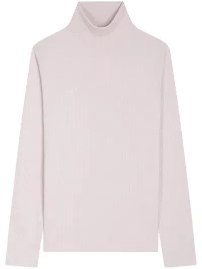 Dries Van Noten Roll-neck Jumper In Pink