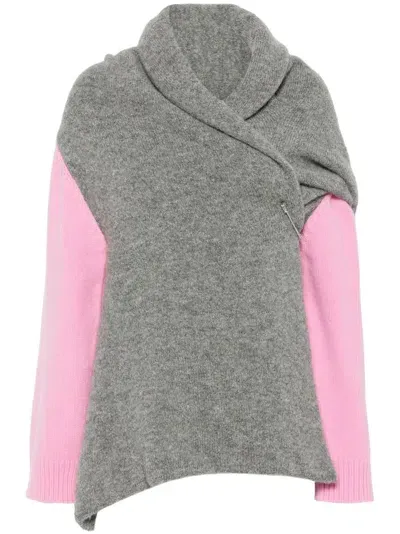 Dries Van Noten Terese Cardigan In 804 Mgry Grey