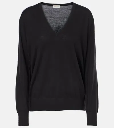 Dries Van Noten Wool Sweater In Black