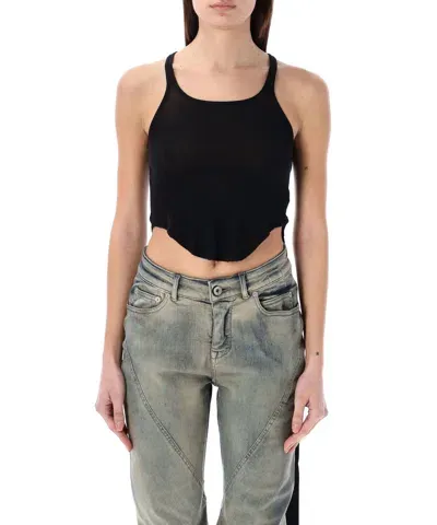 Drkshdw Crop Top In Black