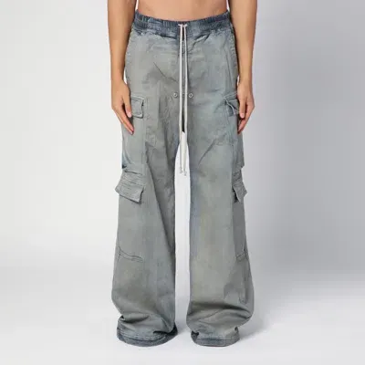 Drkshdw Light Blue Double Cargo Jumbo Pants