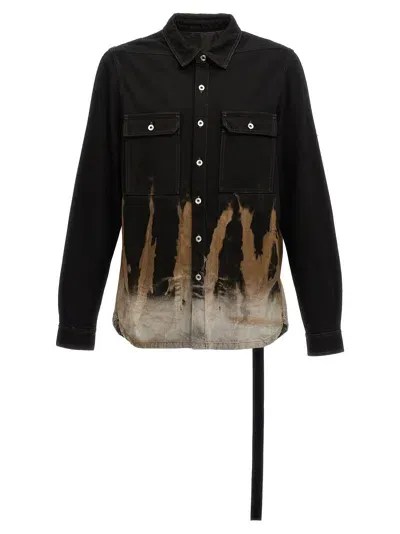 Drkshdw Outershirt Jacket In Black