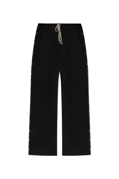 Drkshdw Rick Owens  Pants Pusher In Black