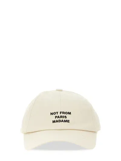 Drôle De Monsieur Baseball Cap In Beige