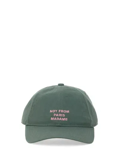 Drôle De Monsieur Baseball Cap In Green