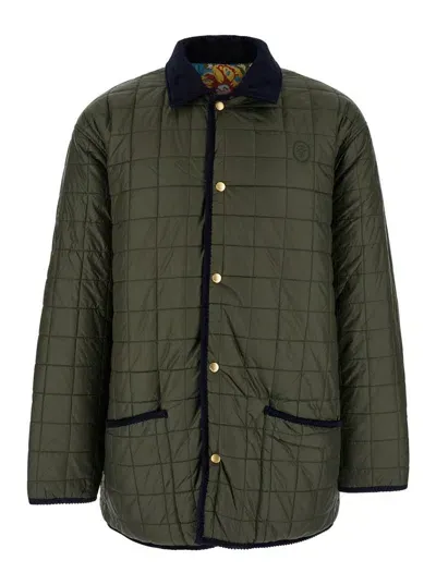 Drôle De Monsieur La Veste Matelassée In Green