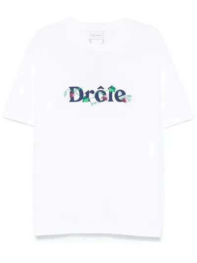 Drôle De Monsieur Le Raisin T-shirt In White