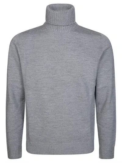 Drumhor Maglia Dolcevita Merino 7 In Gray