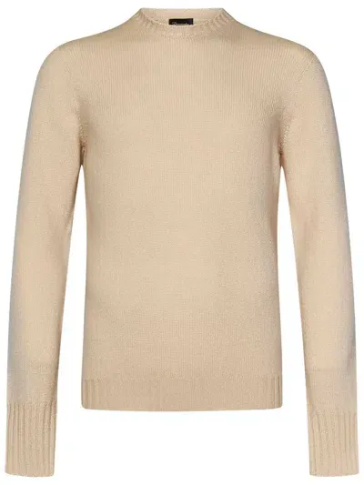 Drumohr Cashmere Sweater In Beige