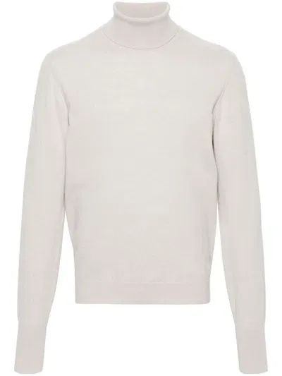 Drumohr Cashmere Sweater In Neutrals