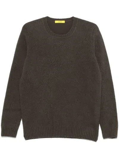 Drumohr Fleece Sweater In Grey