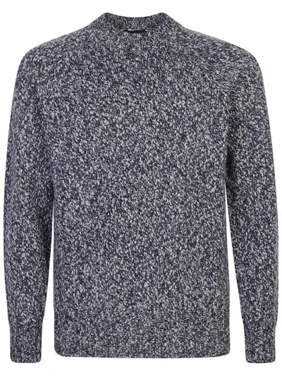 Drumohr Lambs-wool Jumper In Black