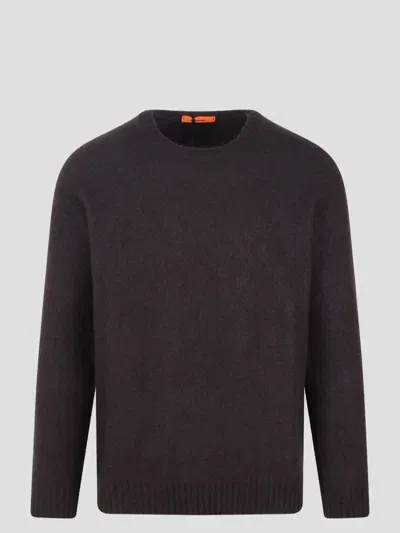 Drumohr Round Neck Sweater In Brown