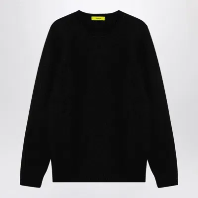 Drumohr Black Virgin Wool Sweater