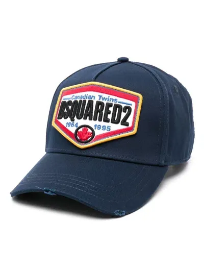 Dsquared2 Baseball Cap Accessories In Dark Blue