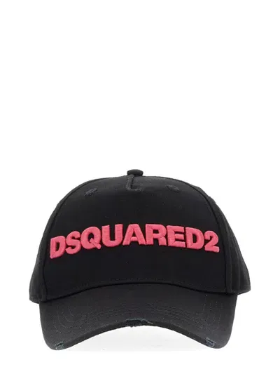 Dsquared2 Baseball Cap In Black