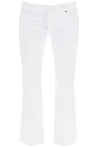 Dsquared2 Bootcut High-waist Cropped Trousers In Default Title