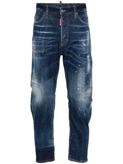 Dsquared2 Bro Jean Straight-leg Jeans In Black