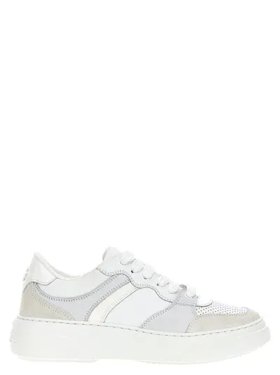 Dsquared2 Bumper Sneakers In Blanco