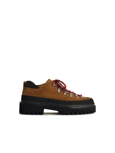 Dsquared2 Canadian Hiking Laced Up In Brown