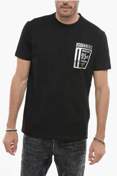 Dsquared2 Cool Fit T-shirt With Logo Print In Black