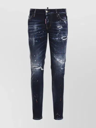 Dsquared2 Jennifer Cropped Jeans Blue